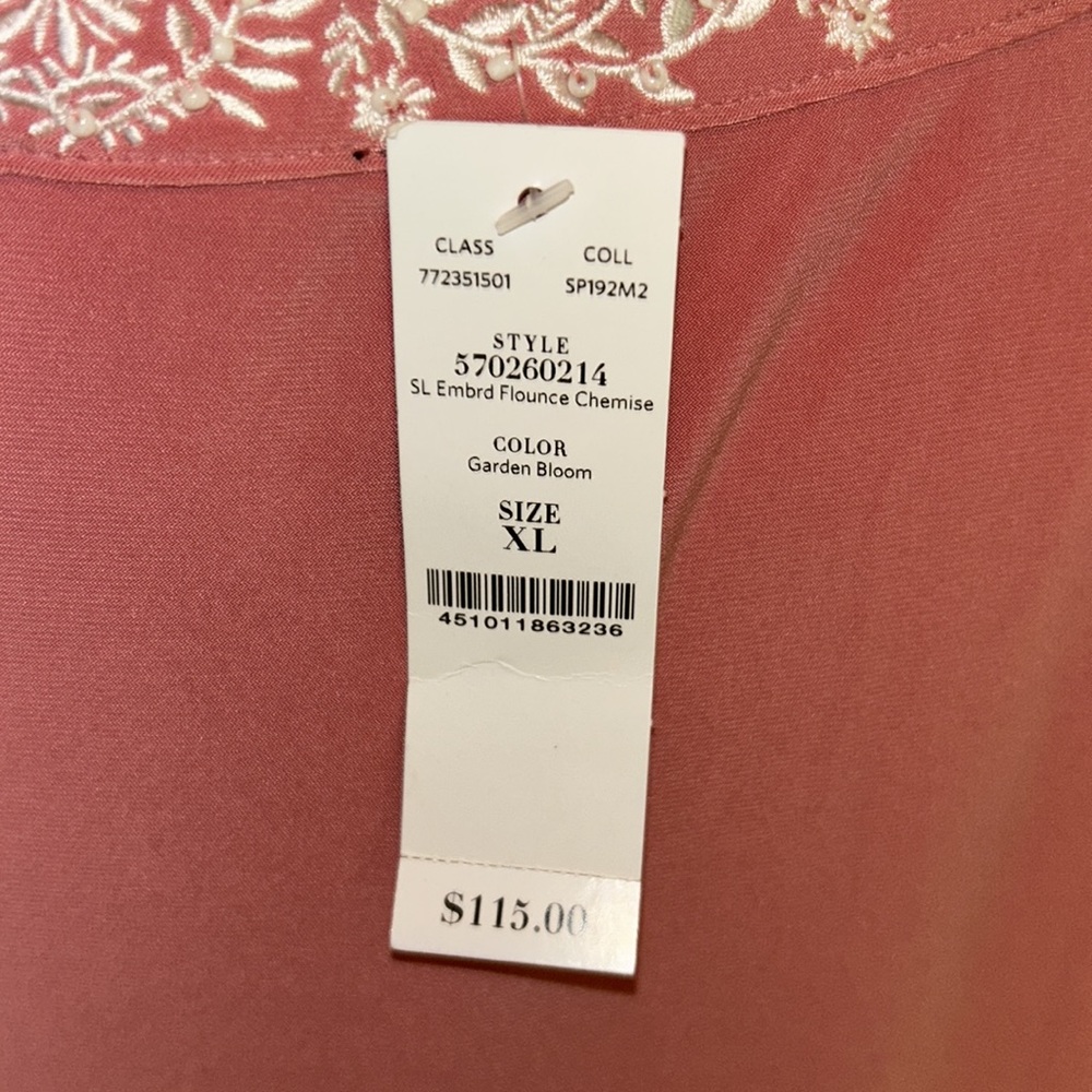 White House Black Market sleeveless dress. Size XL NWT. Beautiful rose color - Picture 7 of 7